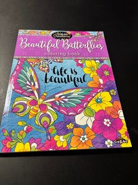 Beautiful Butterflies coloring book